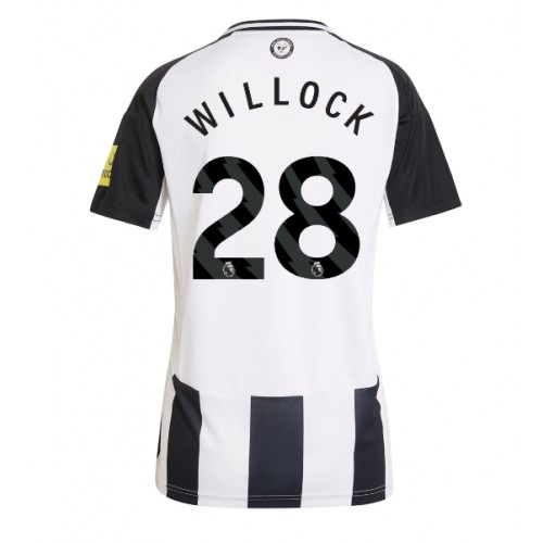 Fotbalové Dres Newcastle United Joe Willock #28 Dámské Domácí 2024-25 Krátký Rukáv